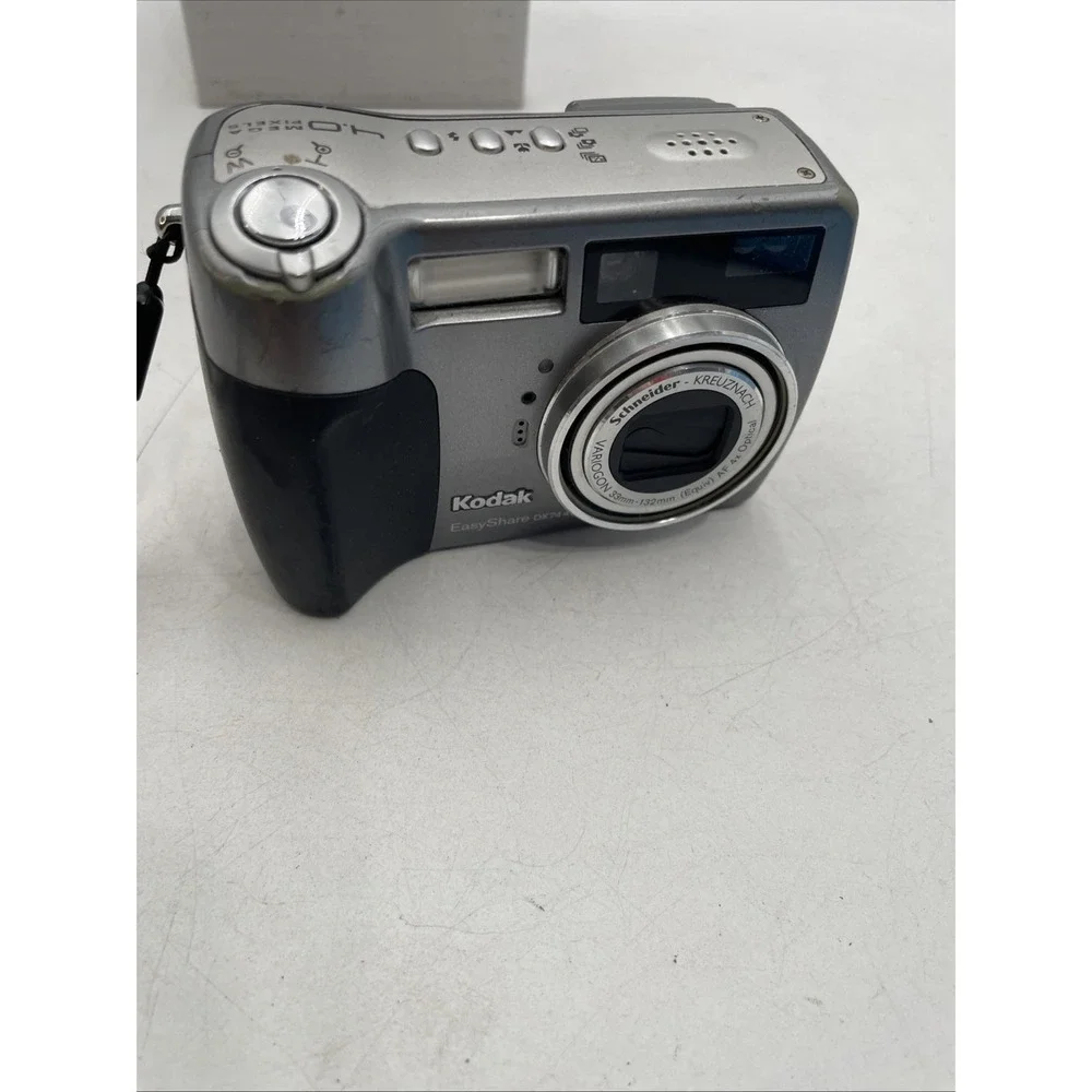 Vtg Kodak EasyShare DX7440 Digital Camera 4.0MP 4X Zoom+Battery+ SD Card~Tested